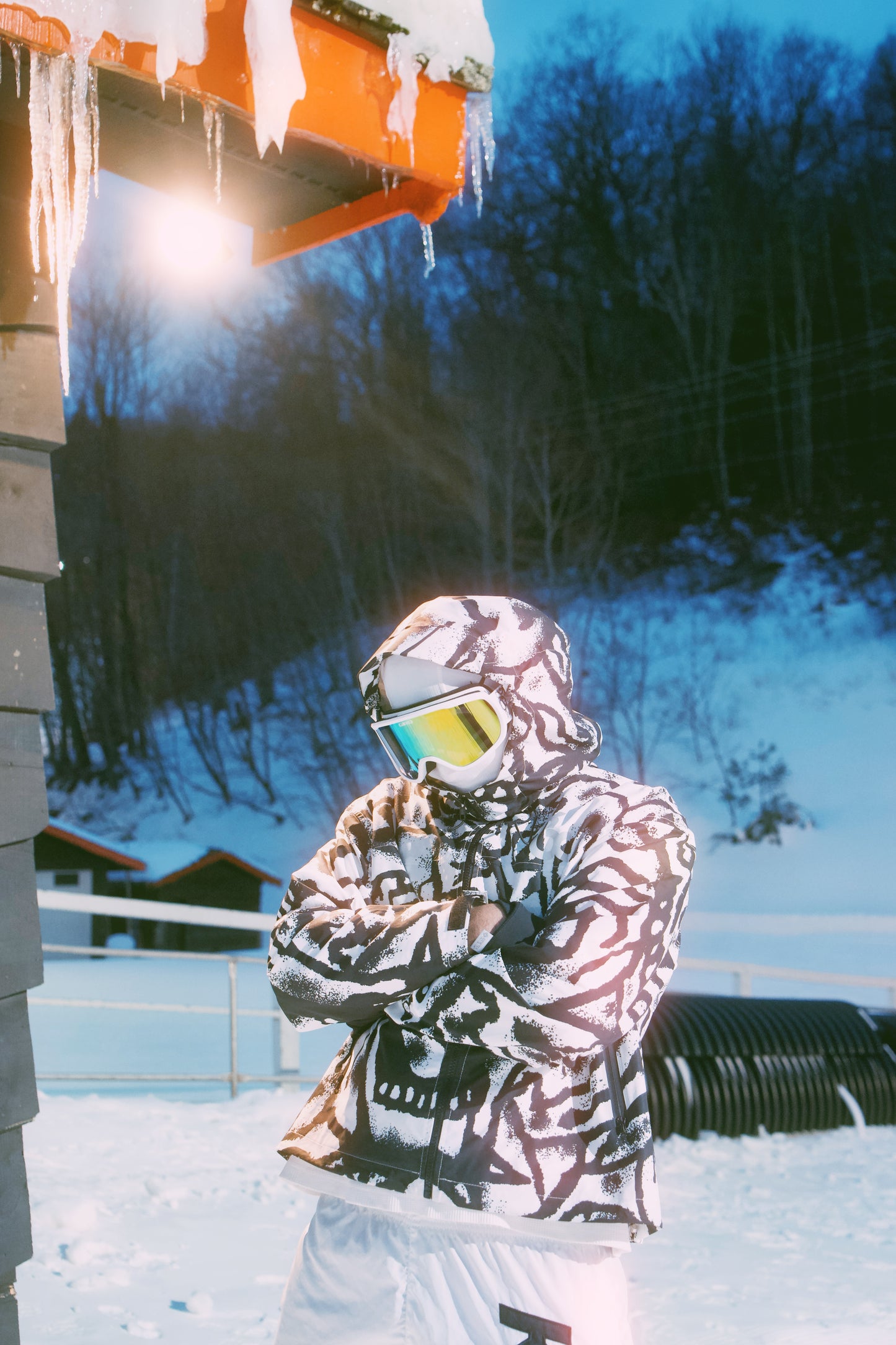 GRAFFITI GHOUL WINDBREAKER