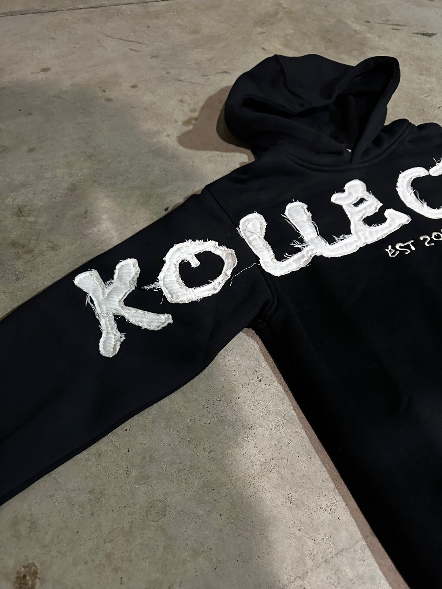 DISTRESSED KLX HOODIE