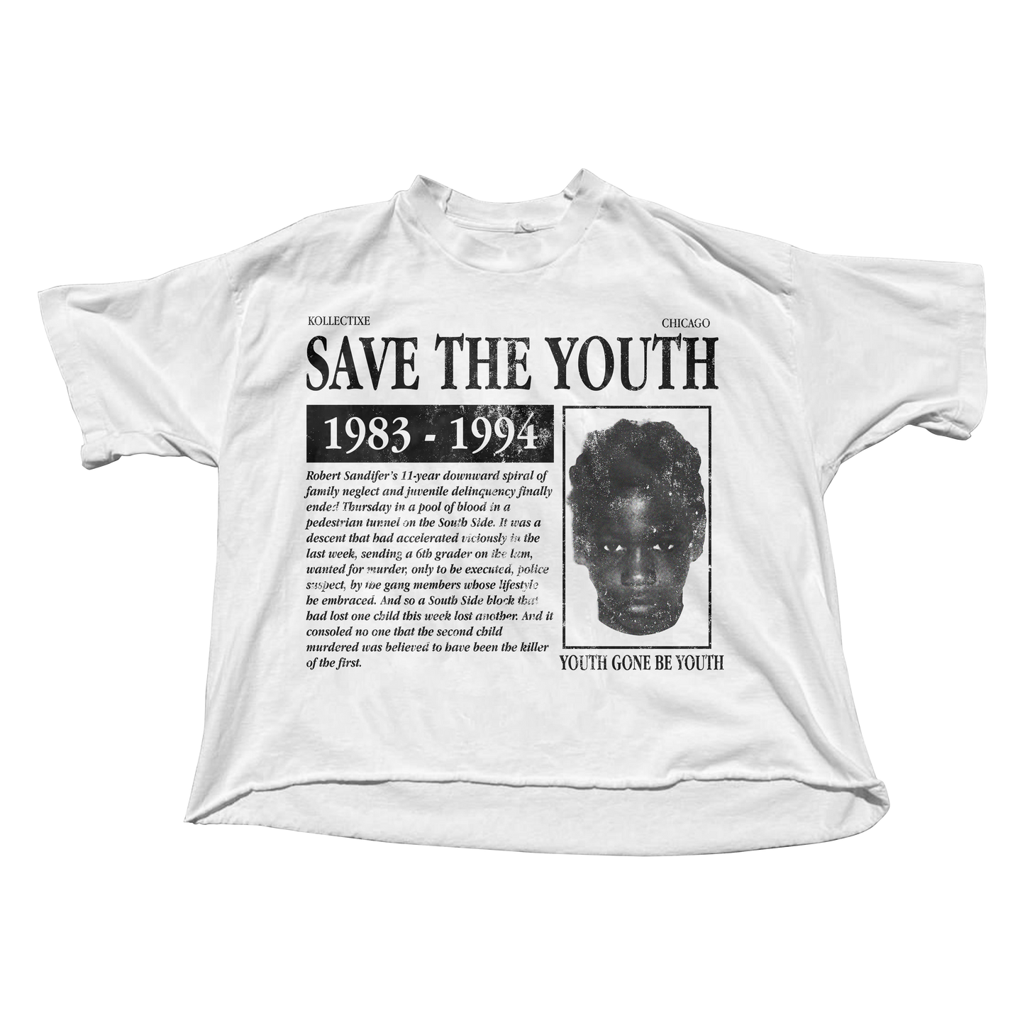 SAVE THE YOUTH TEE