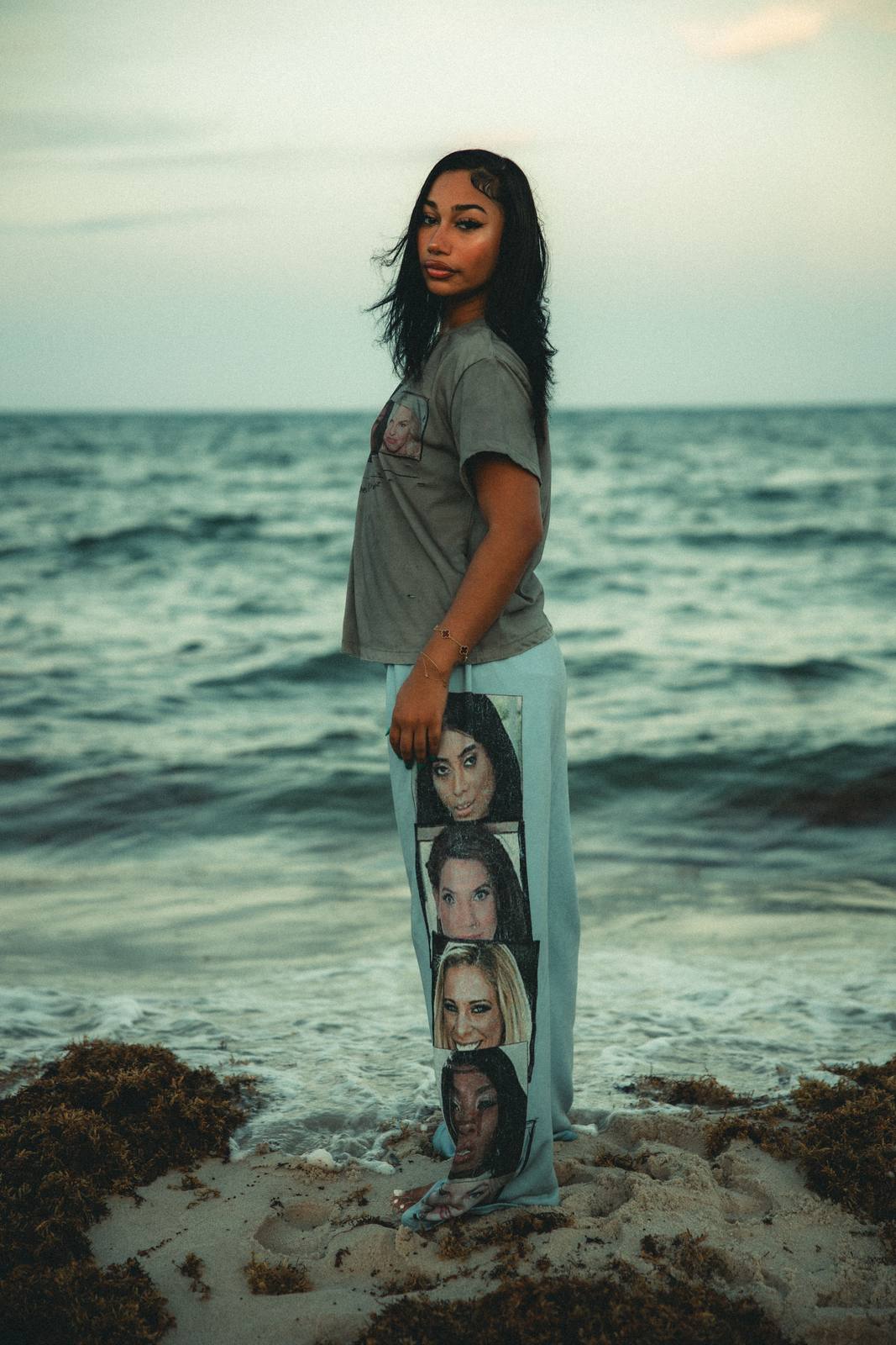 Kollectixe S/F26 — WE ARE OUR tee and sweats, shoreline
